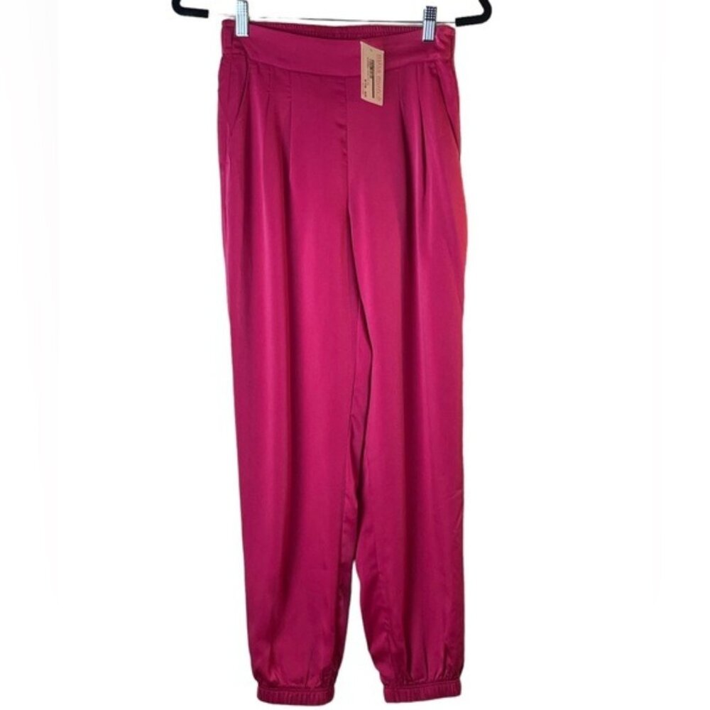 Fuchsia joggers trousers S
